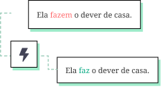  Grammar checker instantly correcting 'she have completed her homework' to 'she has completed her homework